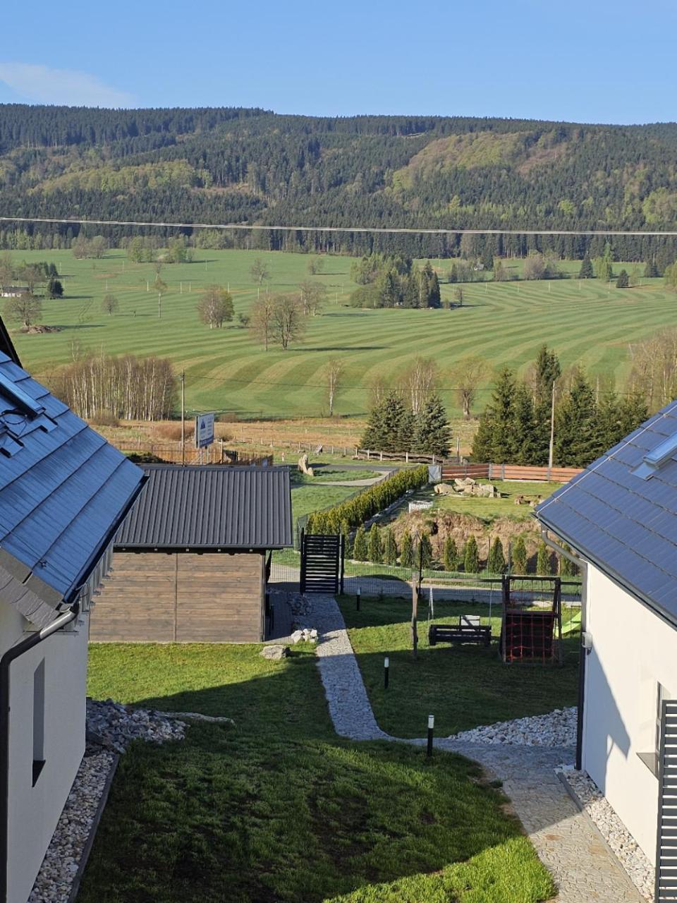 All Season Klimatyzowany Dom Przy Szlaku Z Prywatnym Tarasem I Widokiem Na Gory Orlickie - Sudety Sauna&Jacuzzi, Skalne Miasto Lasowka 외부 사진